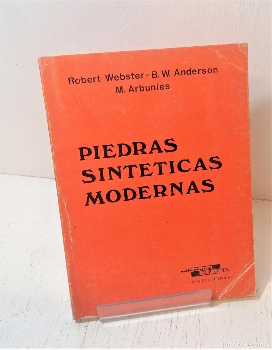 Libros de segunda mano: Libro: &rdquo;Piedras sint&eacute;ticas modernas&rdquo; de Robert Webster - Foto 1