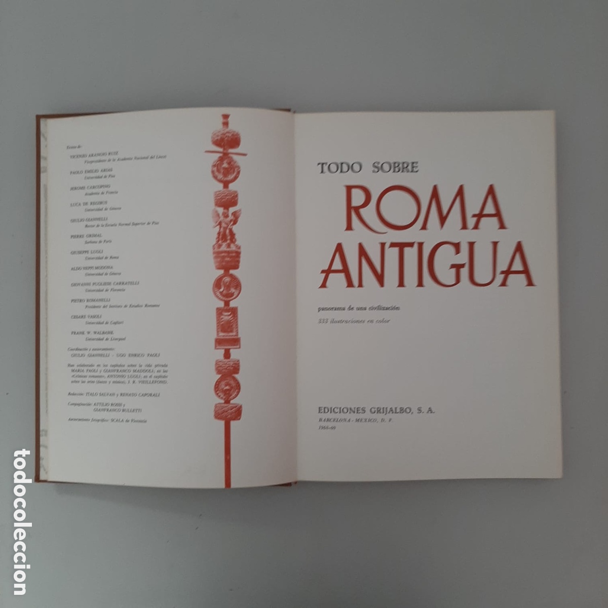 Libros de segunda mano: TODO SOBRE ROMA ANTIGUA - Foto 2