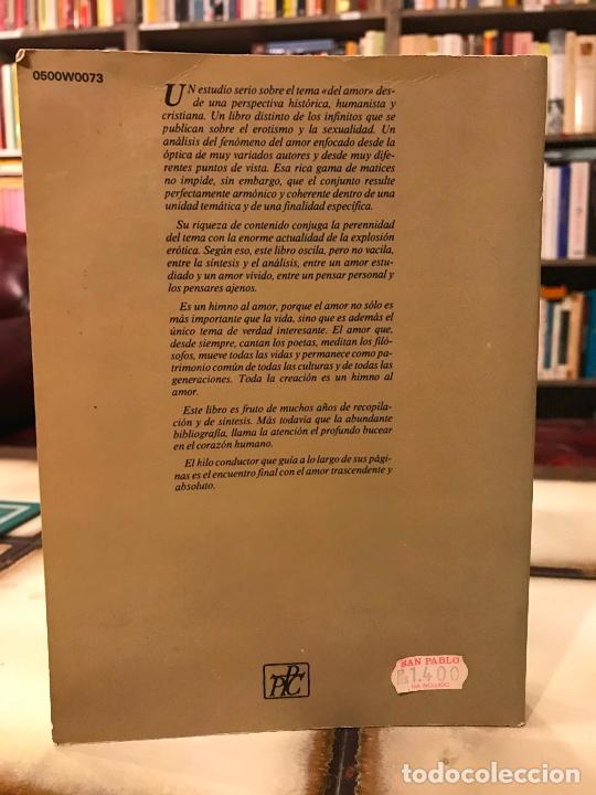 Libros de segunda mano: Del amor. Tirso Arellano - Foto 2