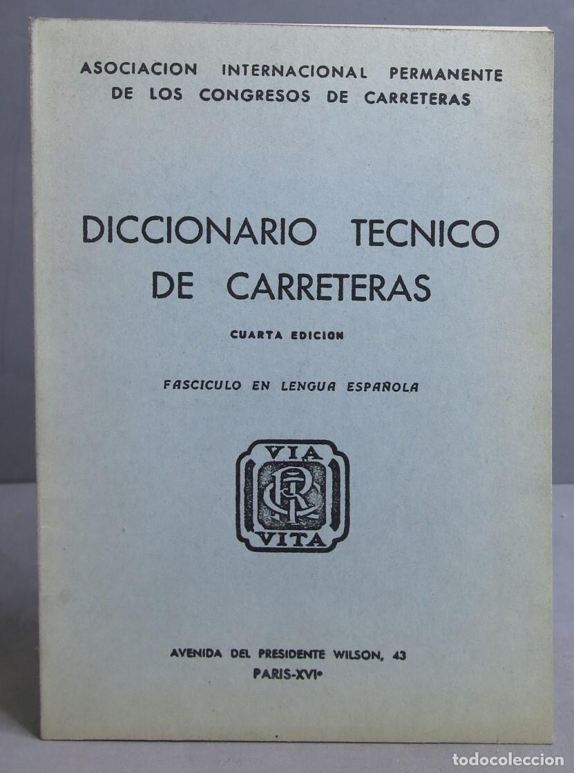 Libros de segunda mano: Diccionario Tecnico De Carreteras - Foto 1