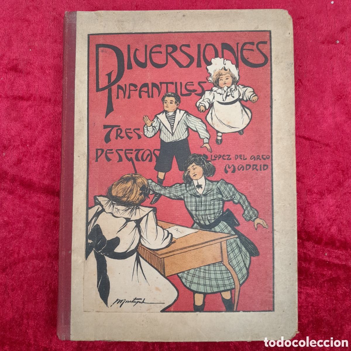 Libros de segunda mano: L-7571. DIVERSIONES INFANTILES. A.R. LOPEZ DEL ARCO. - Foto 1