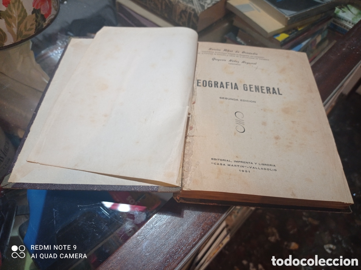 Libros de segunda mano: Geograf&iacute;a general narciso ribot - Foto 2