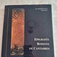Libros de segunda mano: EPIGRAFIA ROMANA DE CANTABRIA. AUSONIUS. ED: BORDEAUX. SANTANDER, 1998.