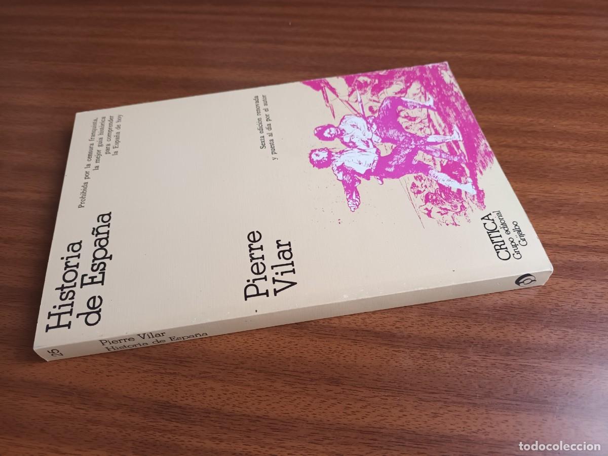 Libros de segunda mano: Historia de Espa&ntilde;a --- Pierre Vilar - Foto 2