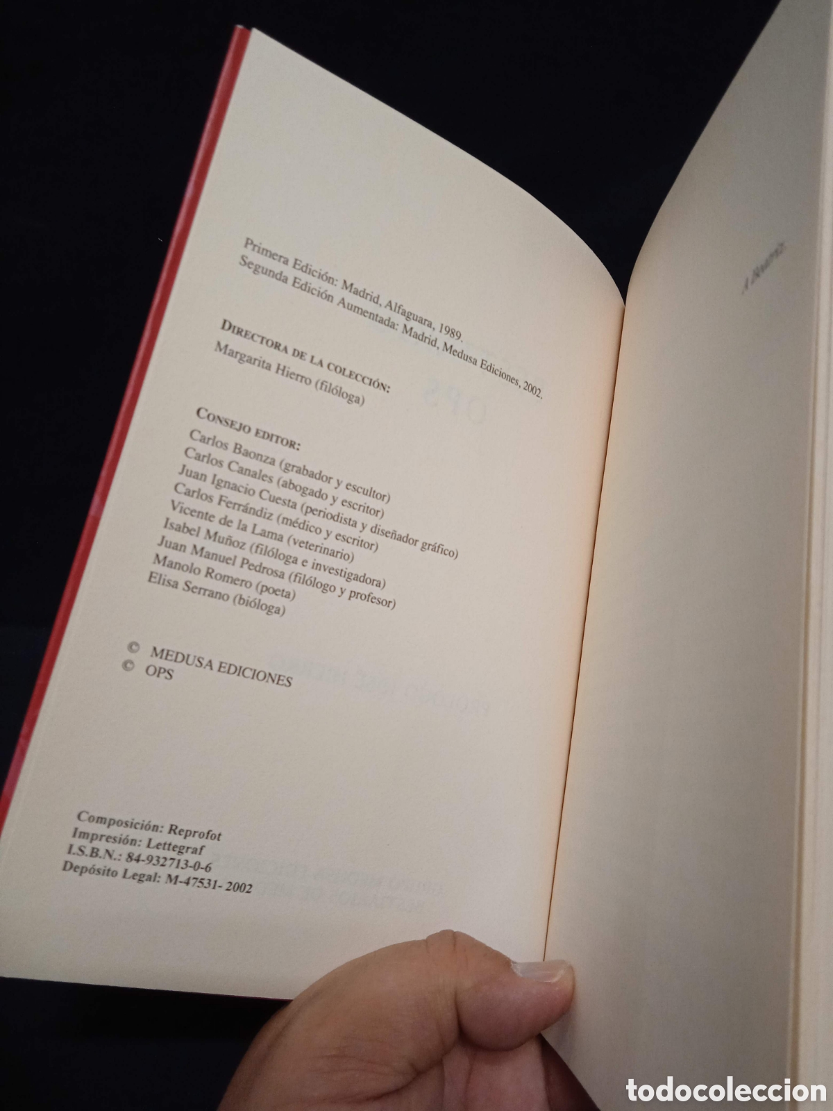 Libros de segunda mano: BESTIARIO - OPS - MEDUSA 2002 (2a ED AUMENTADA) #7788 - Foto 3