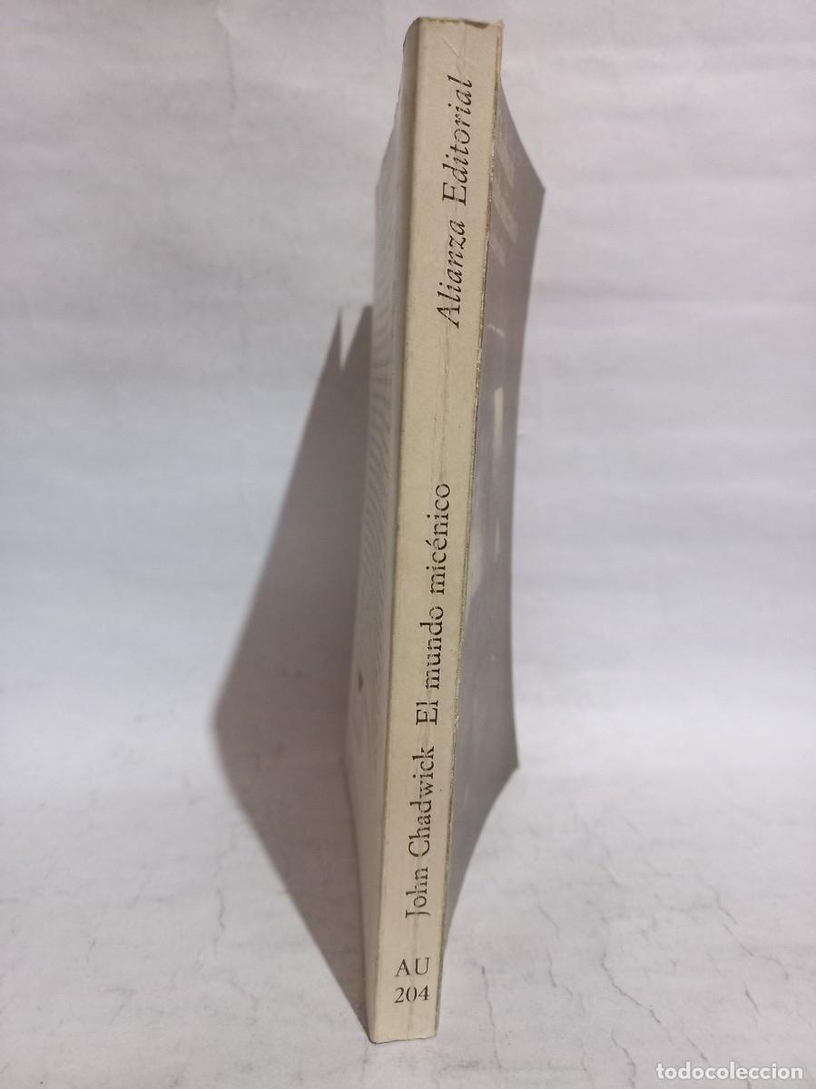 Libros de segunda mano: John Chadwick - El Mundo Mic&eacute;nico - 1978 - Foto 2