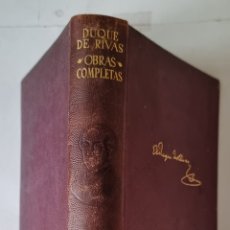 Libros de segunda mano: DUQUE RIVAS.AGULIAR 1945, 1@ EDICIÓN. Lote 403208389