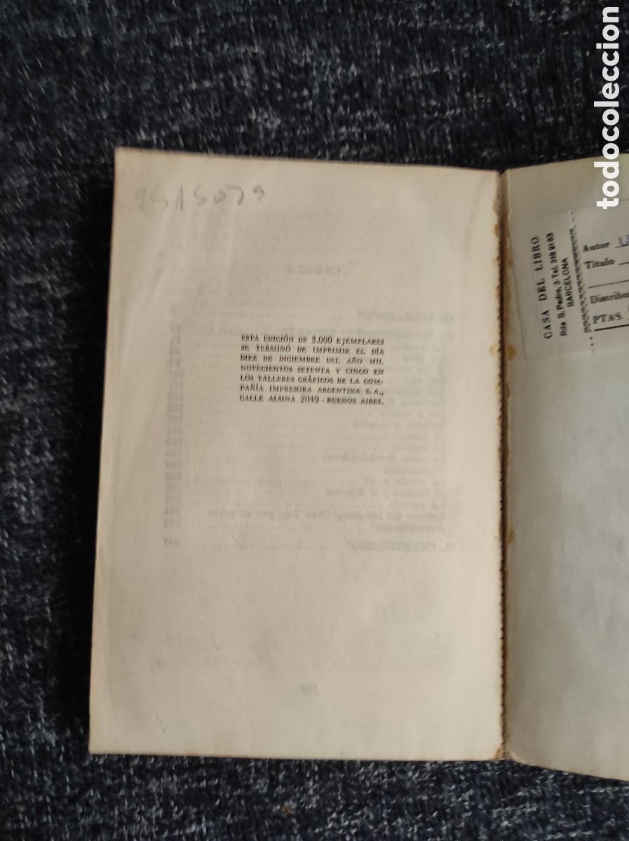Libros de segunda mano: EL FUSIL-ARPON / Vassilis Vassilikos - Foto 4