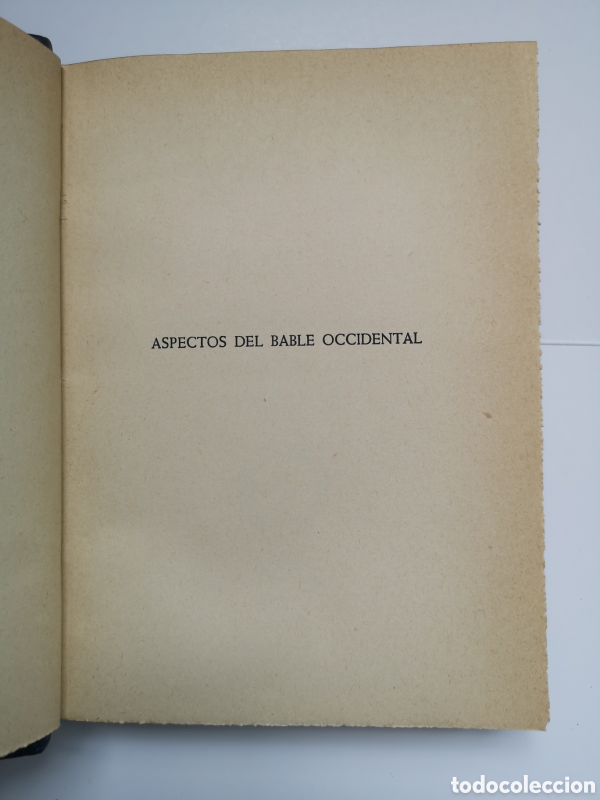 Libros de segunda mano: Aspectos del Bable Occidental 1954 - Foto 3