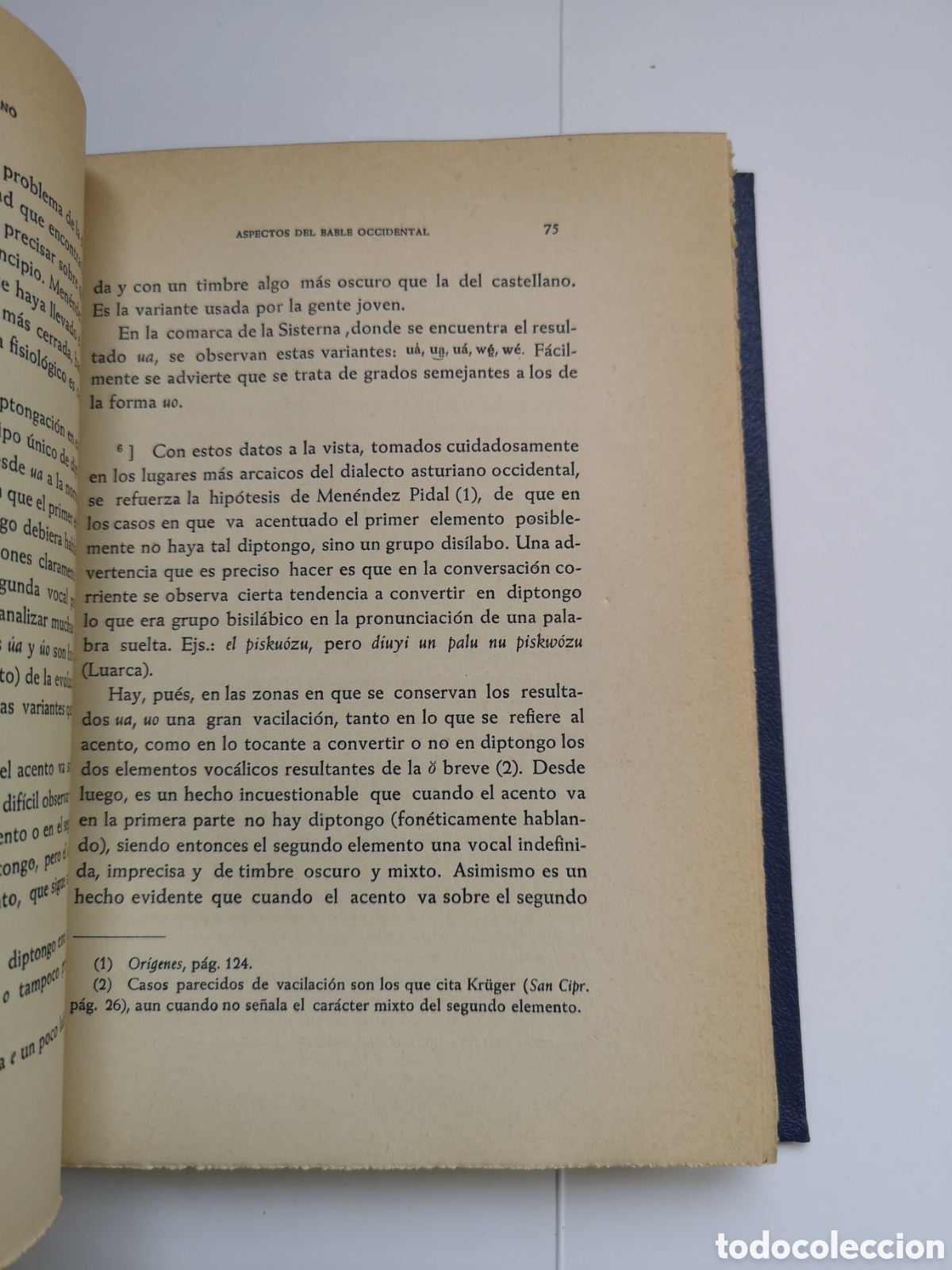 Libros de segunda mano: Aspectos del Bable Occidental 1954 - Foto 7