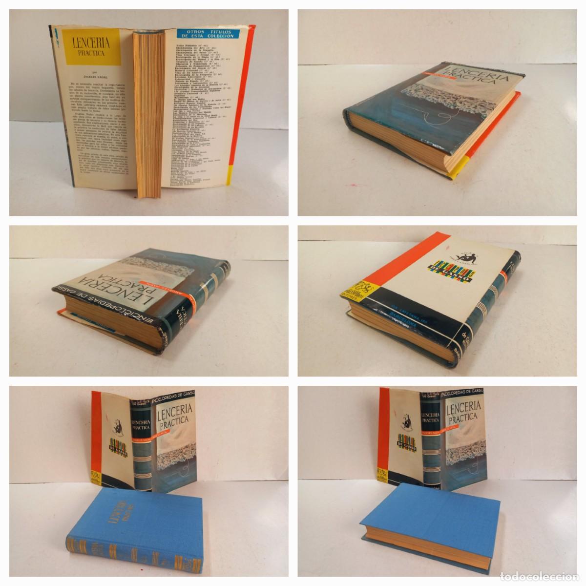 Libros de segunda mano: INTERESANTISIMO Y UTIL COMPENDIO COMPLETO DE LENCERIA PRACTICA PRIMERA EDICION A&Ntilde;OS 60&acute;s - Foto 2