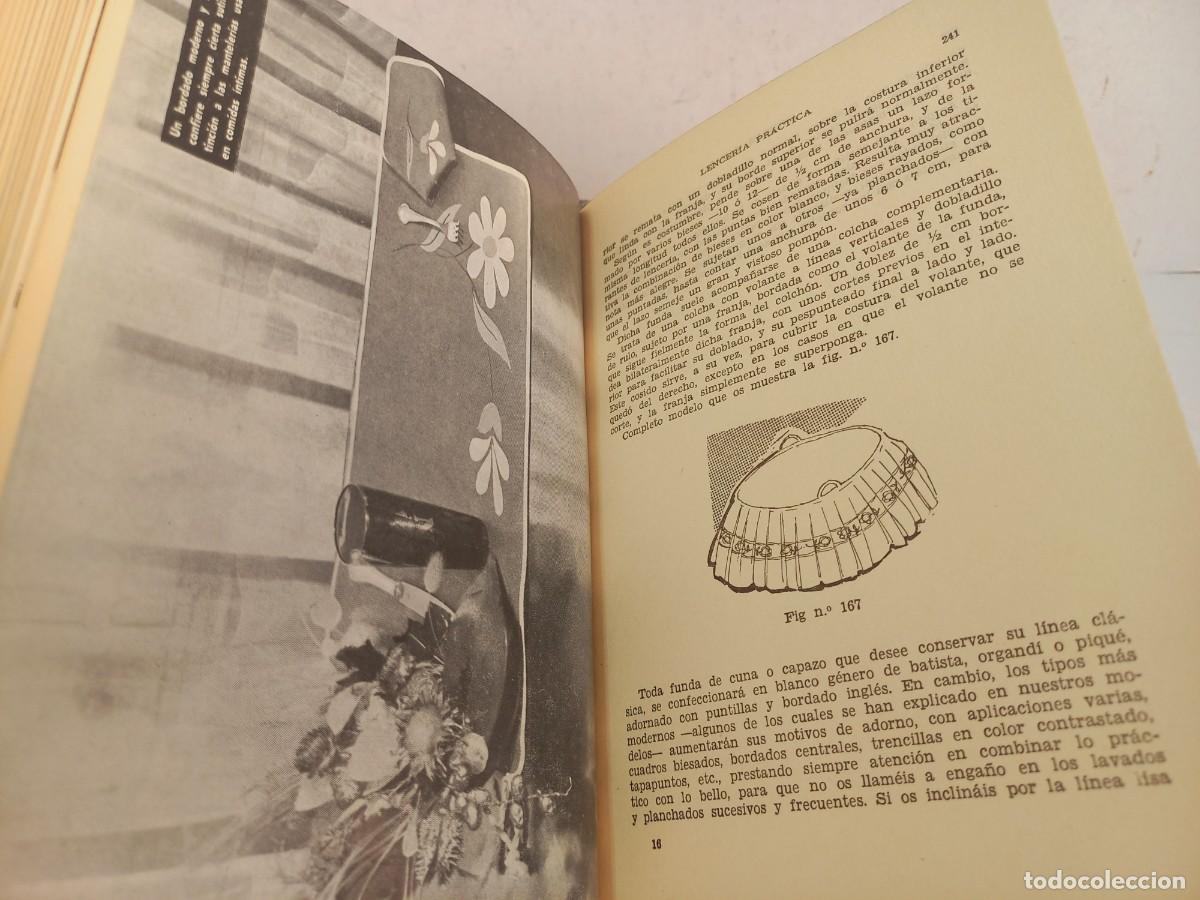 Libros de segunda mano: INTERESANTISIMO Y UTIL COMPENDIO COMPLETO DE LENCERIA PRACTICA PRIMERA EDICION A&Ntilde;OS 60&acute;s - Foto 12