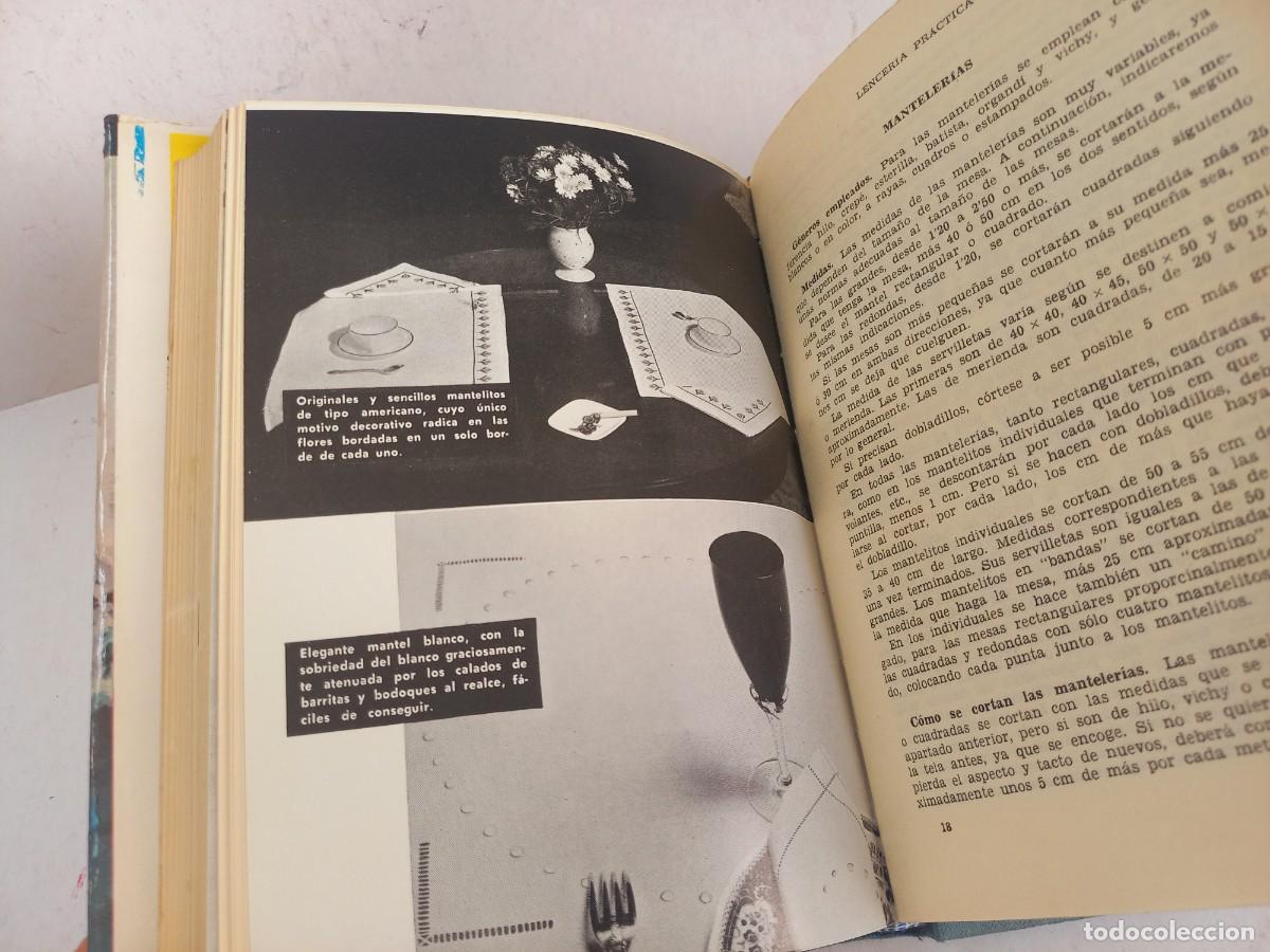 Libros de segunda mano: INTERESANTISIMO Y UTIL COMPENDIO COMPLETO DE LENCERIA PRACTICA PRIMERA EDICION A&Ntilde;OS 60&acute;s - Foto 14