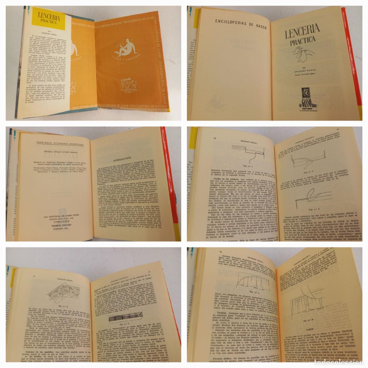 Libros de segunda mano: INTERESANTISIMO Y UTIL COMPENDIO COMPLETO DE LENCERIA PRACTICA PRIMERA EDICION A&Ntilde;OS 60&acute;s - Foto 21