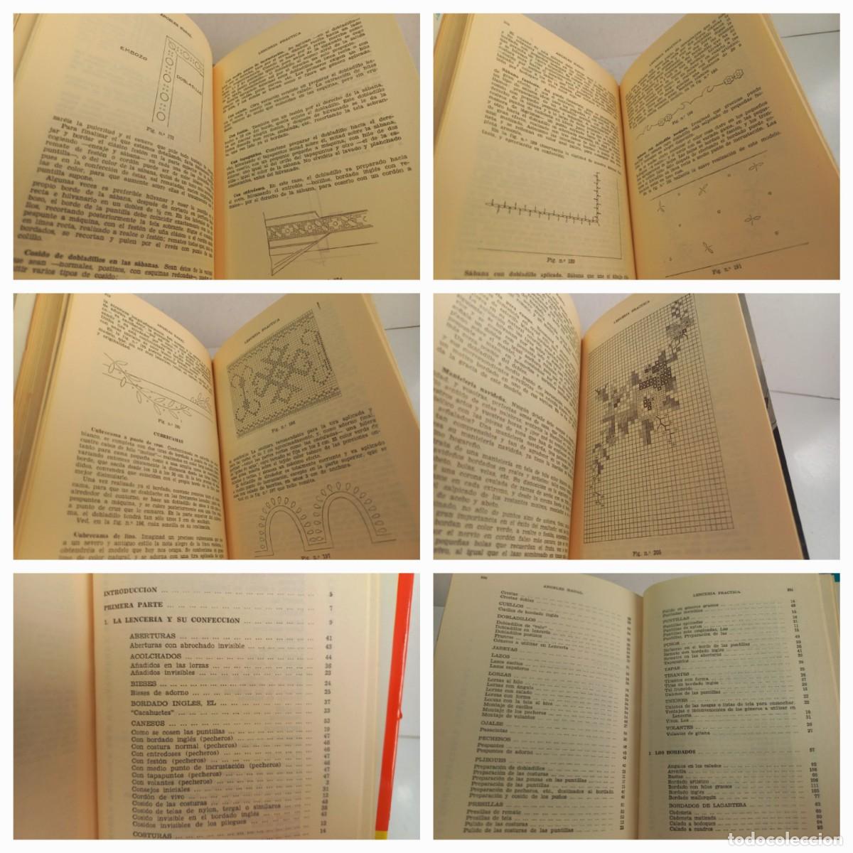 Libros de segunda mano: INTERESANTISIMO Y UTIL COMPENDIO COMPLETO DE LENCERIA PRACTICA PRIMERA EDICION A&Ntilde;OS 60&acute;s - Foto 28