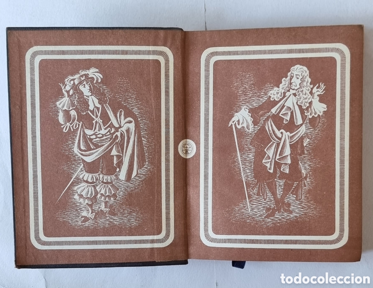 Libros de segunda mano: OBRAS COMPLETAS, MOLIERE 1@ EDICION&nbsp; AGUILAR, 1945. - Foto 4