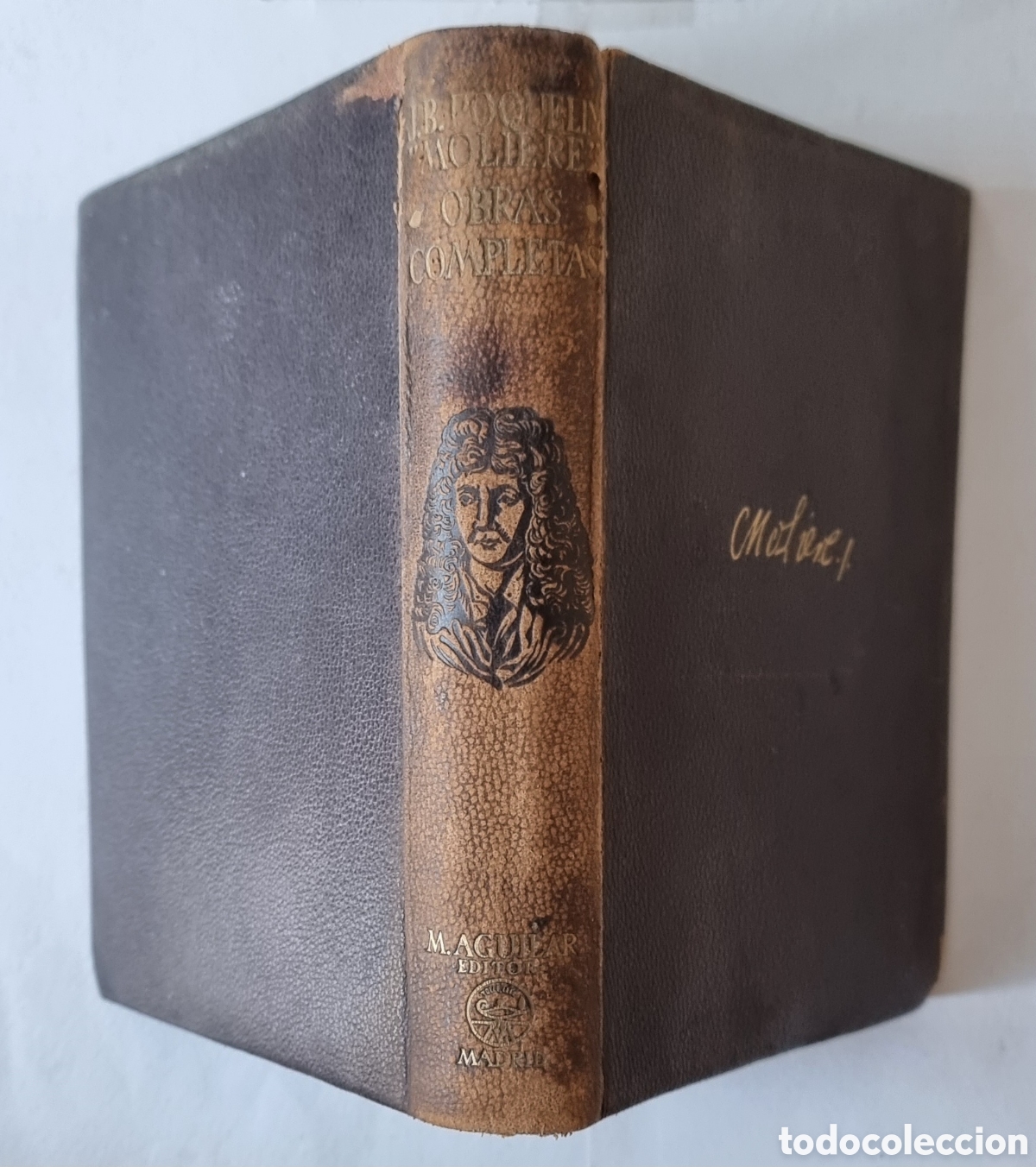 Libros de segunda mano: OBRAS COMPLETAS, MOLIERE 1@ EDICION&nbsp; AGUILAR, 1945. - Foto 1