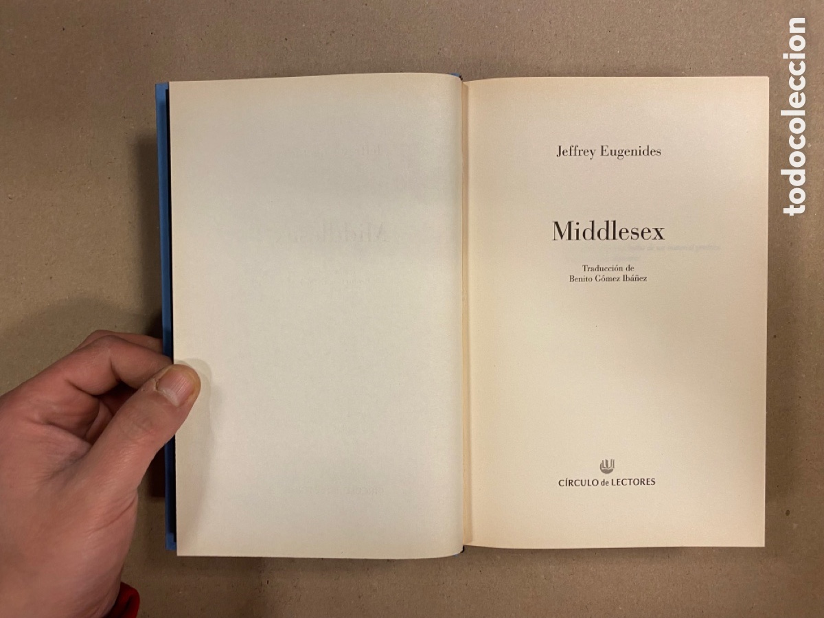 Libros de segunda mano: MIDDLESEX. JEFFREY EUGENIDES. C&Iacute;RCULO DE LECTORES 2003. - Foto 3