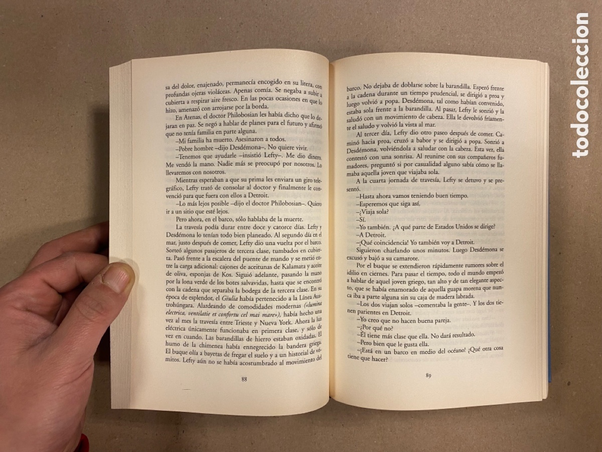Libros de segunda mano: MIDDLESEX. JEFFREY EUGENIDES. C&Iacute;RCULO DE LECTORES 2003. - Foto 4
