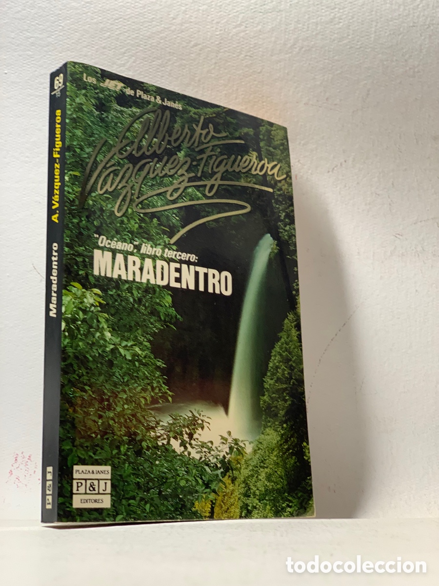 Libros de segunda mano: MARADENTRO&middot;&middot;&middot;&middot; ALBERTO VAZQUEZ FIGUEROA - Foto 1