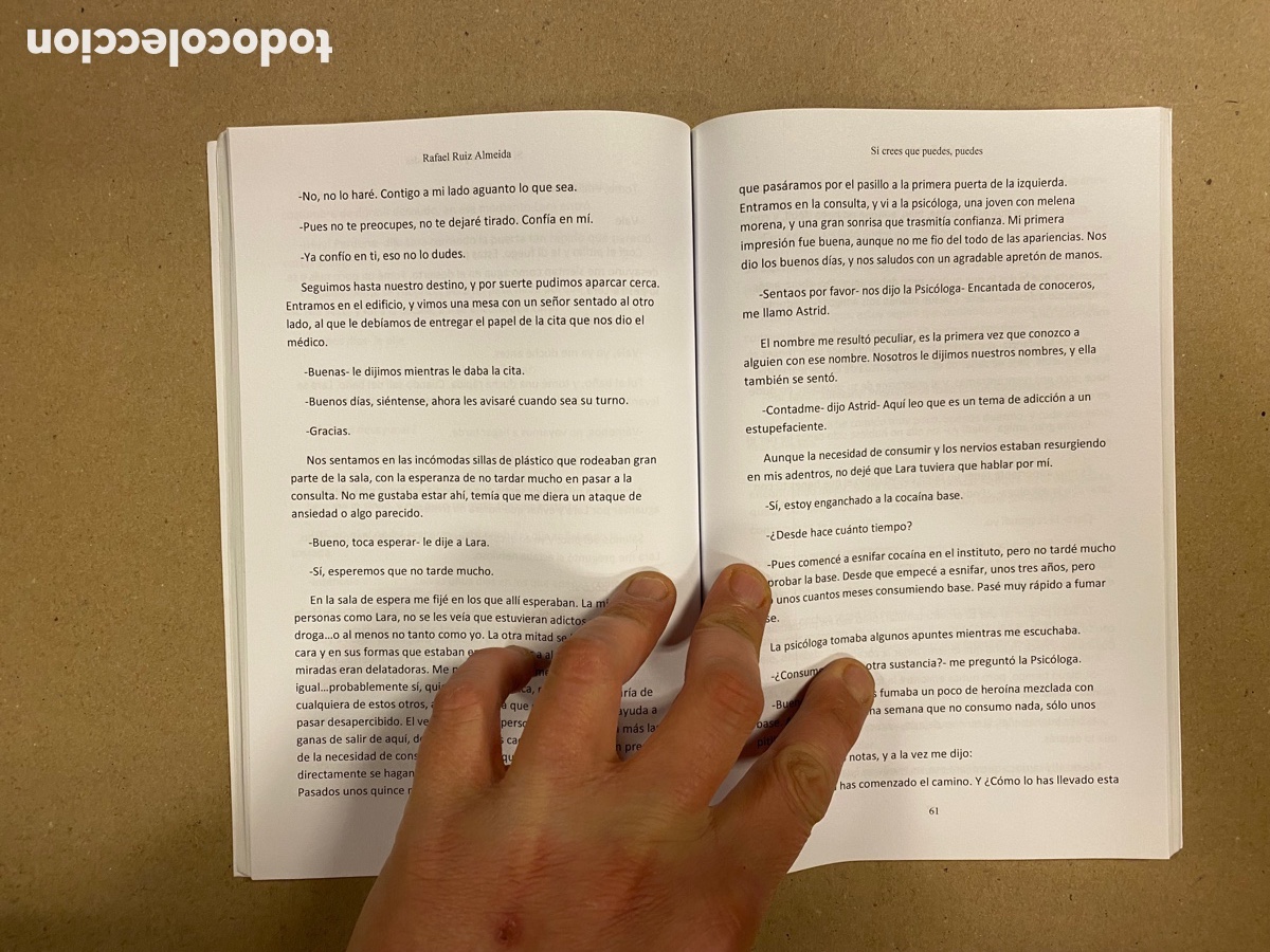 Libros de segunda mano: SI CREES QUE PUEDES, PUEDES. RAFAEL RUIZ ALMEIDA. - Foto 4