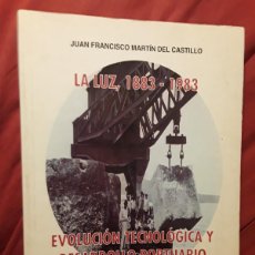 Libros de segunda mano: LA LUZ 18883-1983, EVOLUCIÓN TECNOLÓGICA Y DESARROLLO PORTUARIO. JUAN FRANCISCO MARTÍN (CANARIAS) EX. Lote 403436514