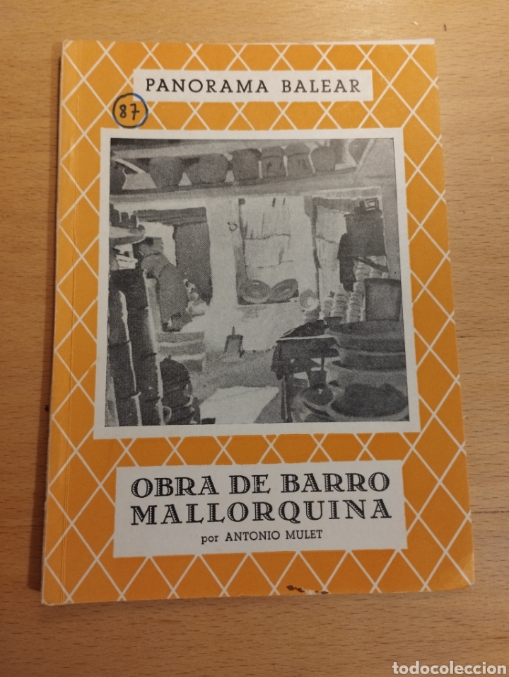 Libros de segunda mano: OBRA DE BARRO MALLORQUINA (ANTONIO MULET) - Foto 1