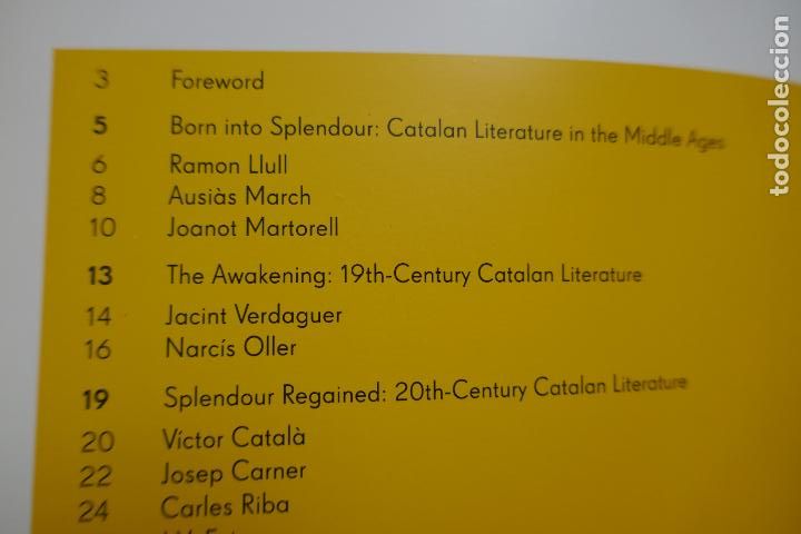 Libros de segunda mano: INSTITUT RAMON LLULL - CATALAN LITERARY CLASSICS (EN INGL&Eacute;S) - Foto 6