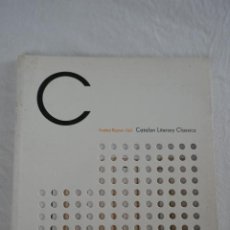 Libros de segunda mano: INSTITUT RAMON LLULL - CATALAN LITERARY CLASSICS (EN INGLÉS)