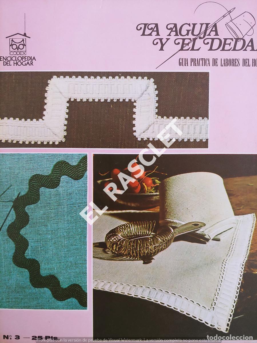 Libros de segunda mano: LA AGUJA Y EL DEDAL - GUIA PRACTICA DE LABORES DEL HOGAR - N&ordm; 3 - Foto 1