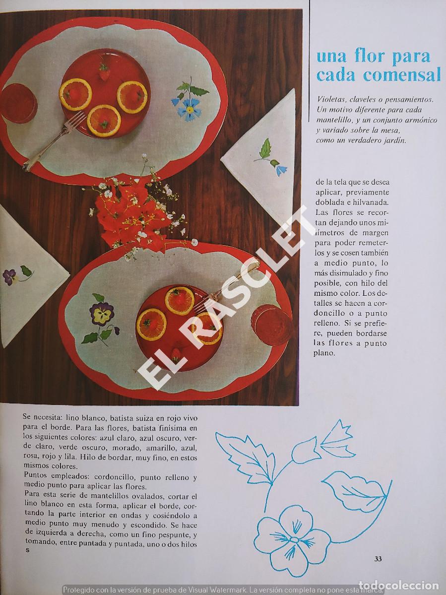 Libros de segunda mano: LA AGUJA Y EL DEDAL - GUIA PRACTICA DE LABORES DEL HOGAR - N&ordm; 3 - Foto 2