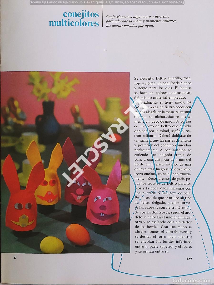 Libros de segunda mano: LA AGUJA Y EL DEDAL - GUIA PRACTICA DE LABORES DEL HOGAR - N&ordm; 9 - Foto 2