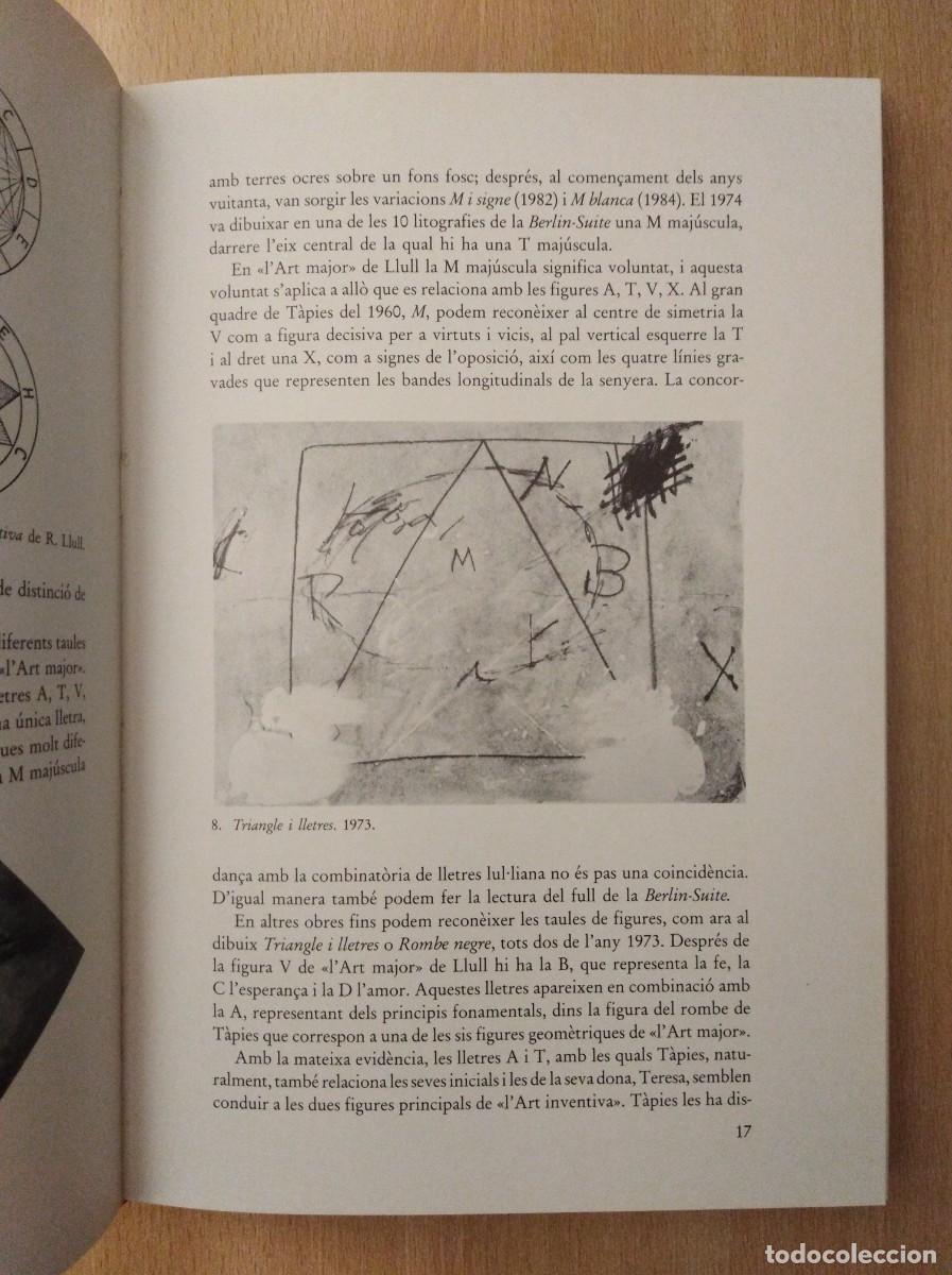 Libros de segunda mano: CONVERSES AMB ANTONI T&Agrave;PIES. Barbara Catoir - Foto 10