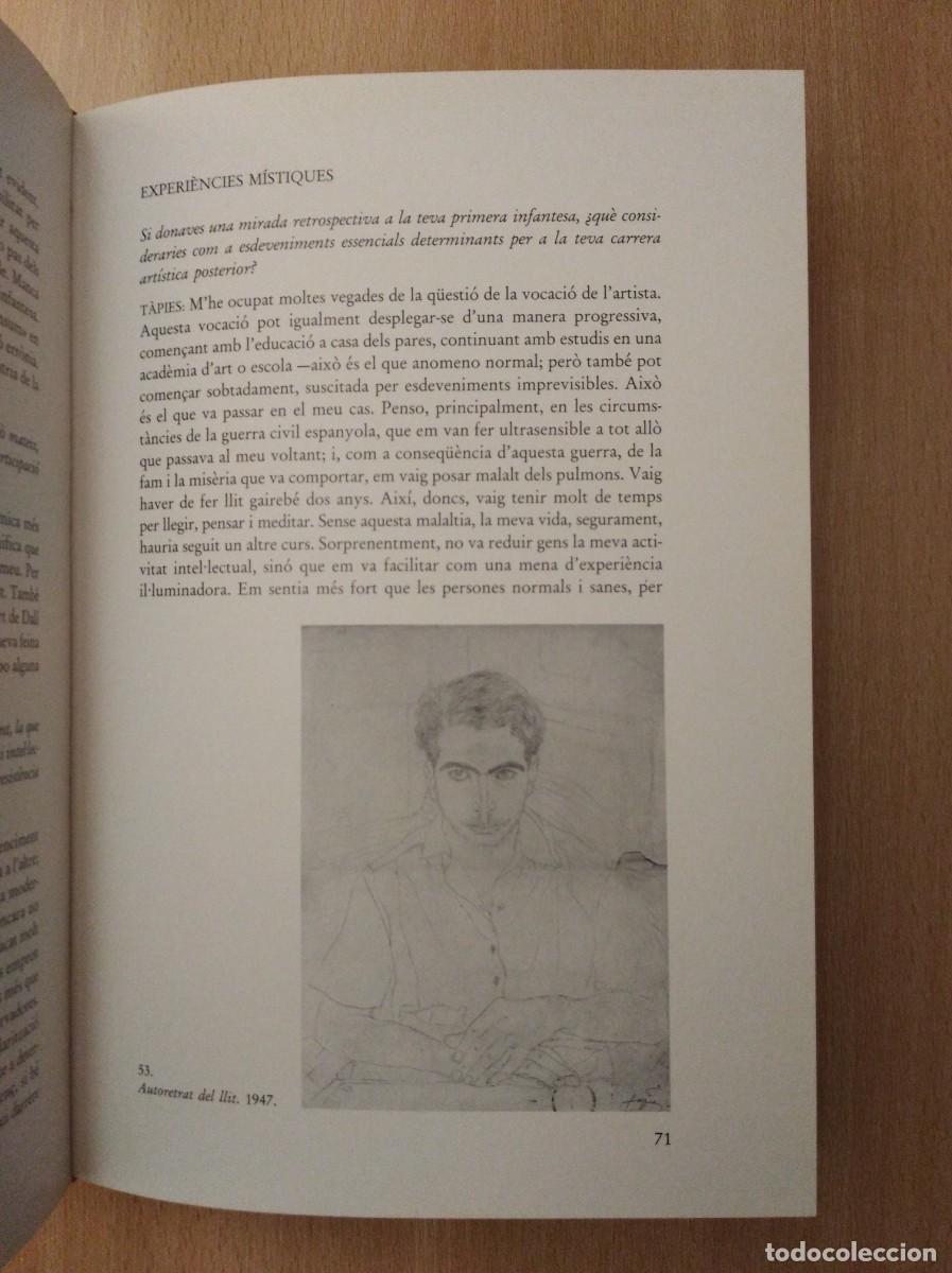 Libros de segunda mano: CONVERSES AMB ANTONI T&Agrave;PIES. Barbara Catoir - Foto 13