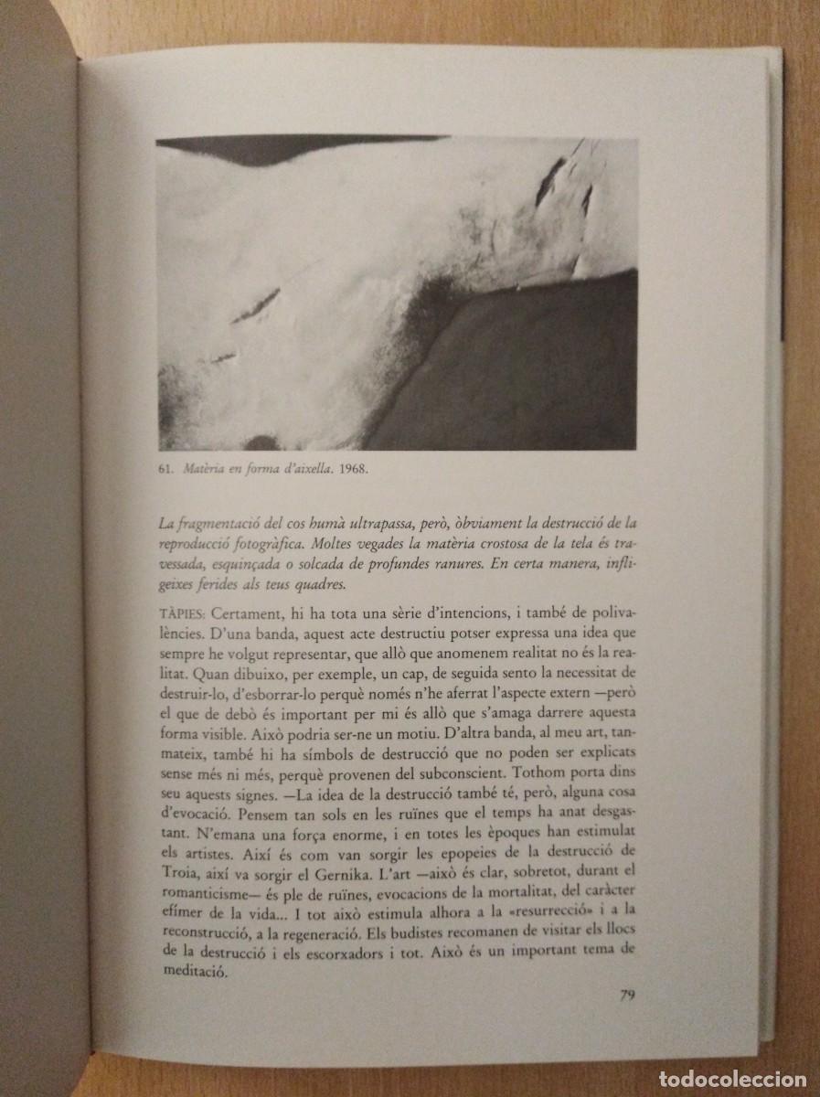 Libros de segunda mano: CONVERSES AMB ANTONI T&Agrave;PIES. Barbara Catoir - Foto 14