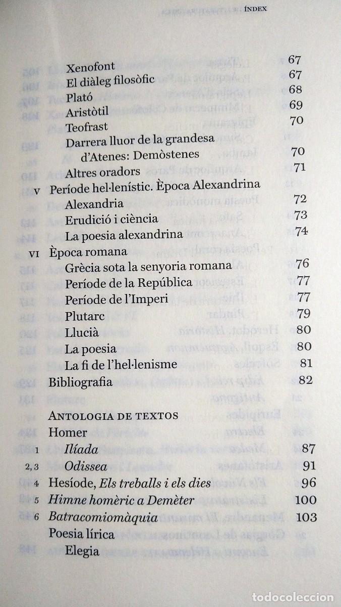 Libros de segunda mano: RESUM DE LITERATURA GREGA - CARLES RIBA - Foto 4