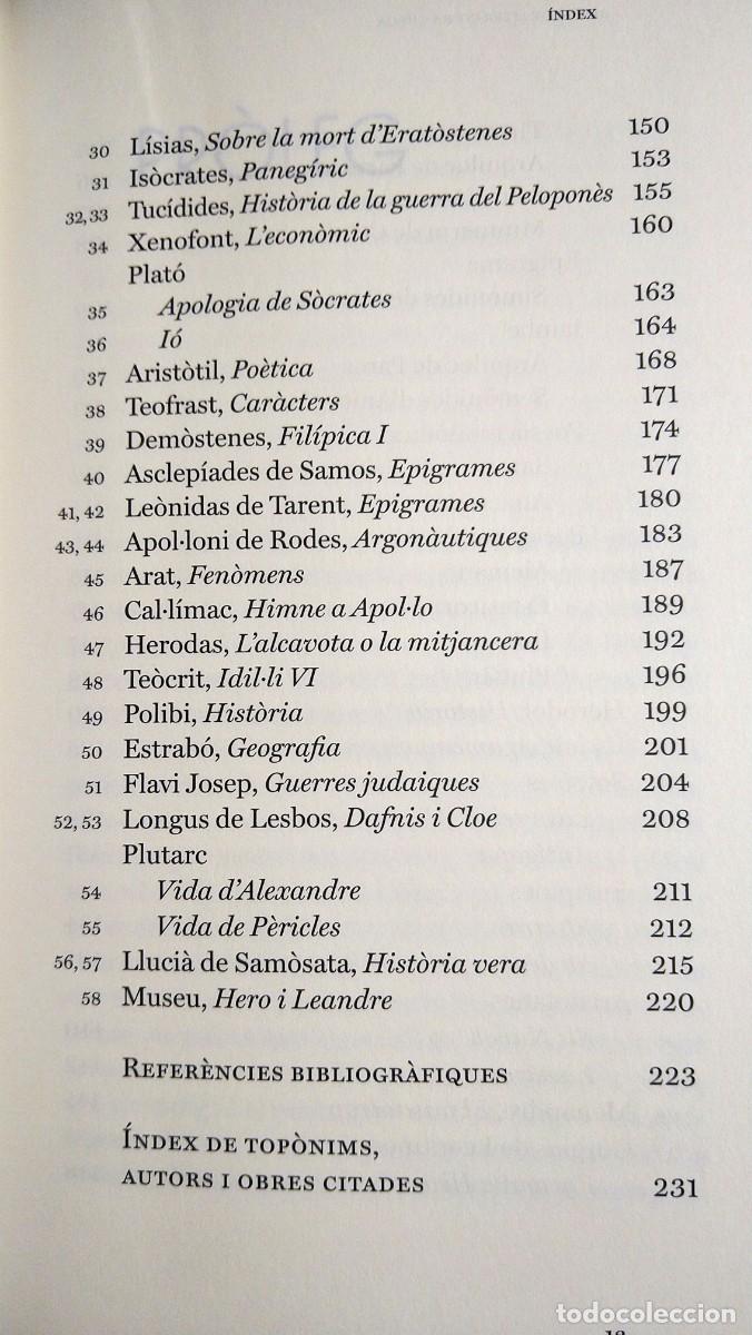 Libros de segunda mano: RESUM DE LITERATURA GREGA - CARLES RIBA - Foto 6