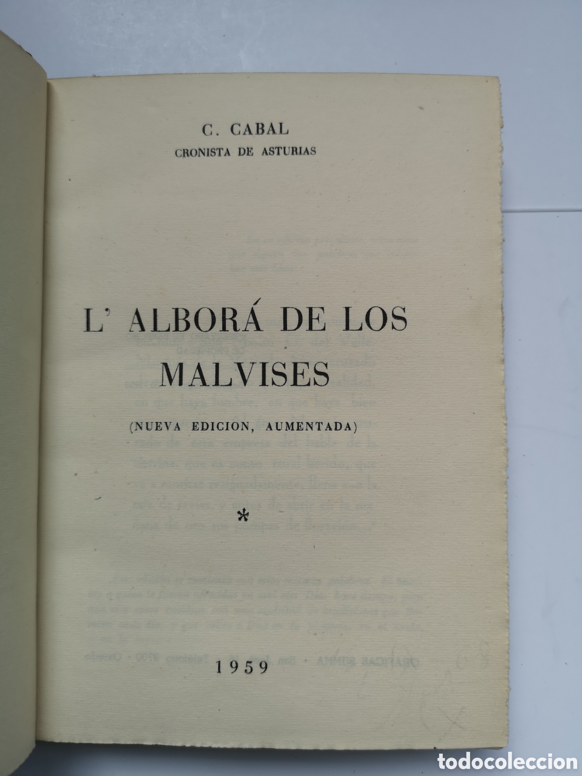 Libros de segunda mano: L a Albora de los Malvises por Constantino Cabal - Foto 4