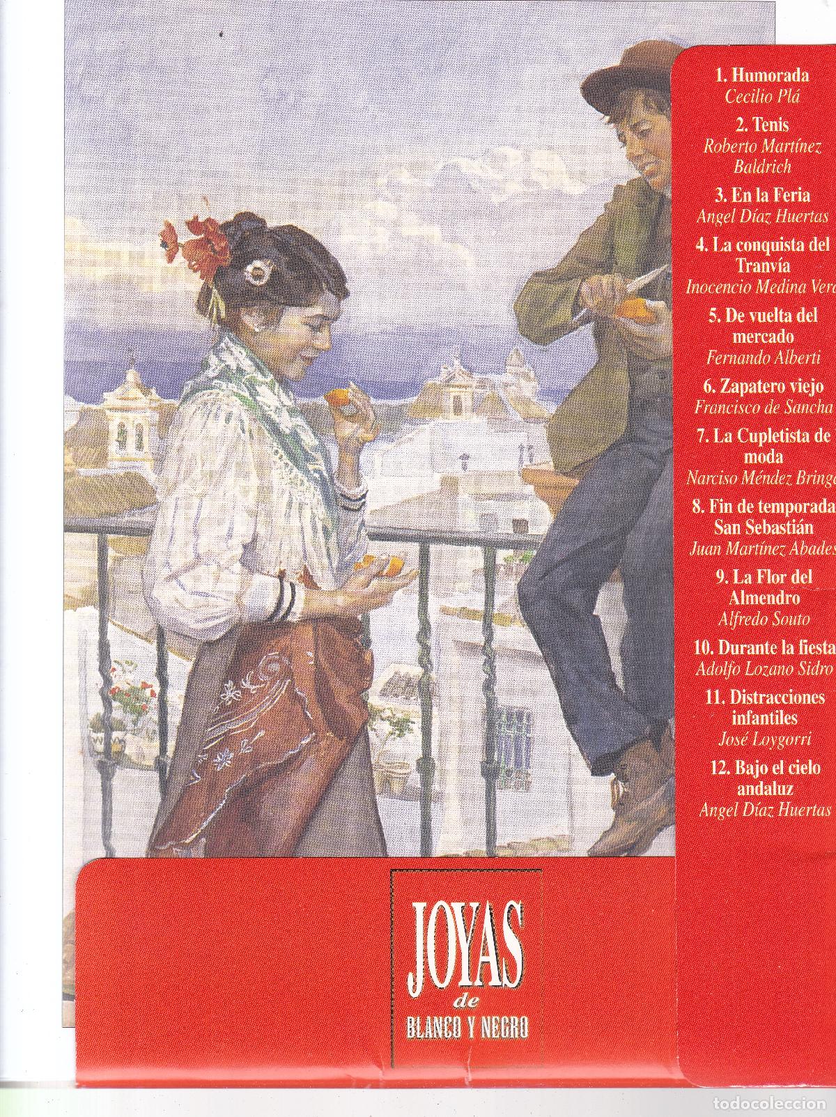 Libros de segunda mano: JOYAS DE BLANCO Y NEGRO - COLECCION DE 12 L&Aacute;MINAS EN CARPETA - Foto 3