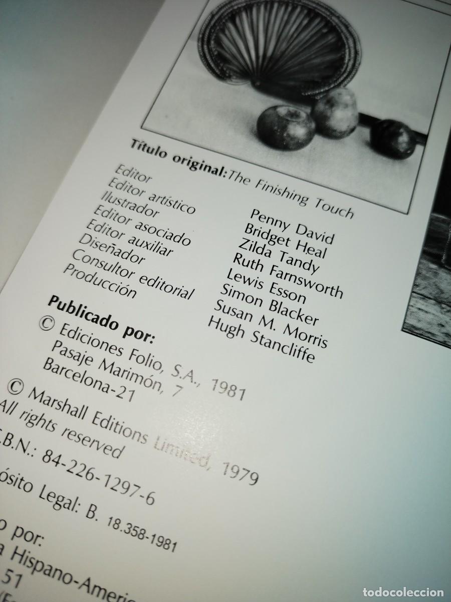 Libros de segunda mano: EL TOQUE FINAL EN DECORACI&Oacute;N. ROBIN GUILD. EDICIONES FOLIO S.A. 1981 - Foto 5