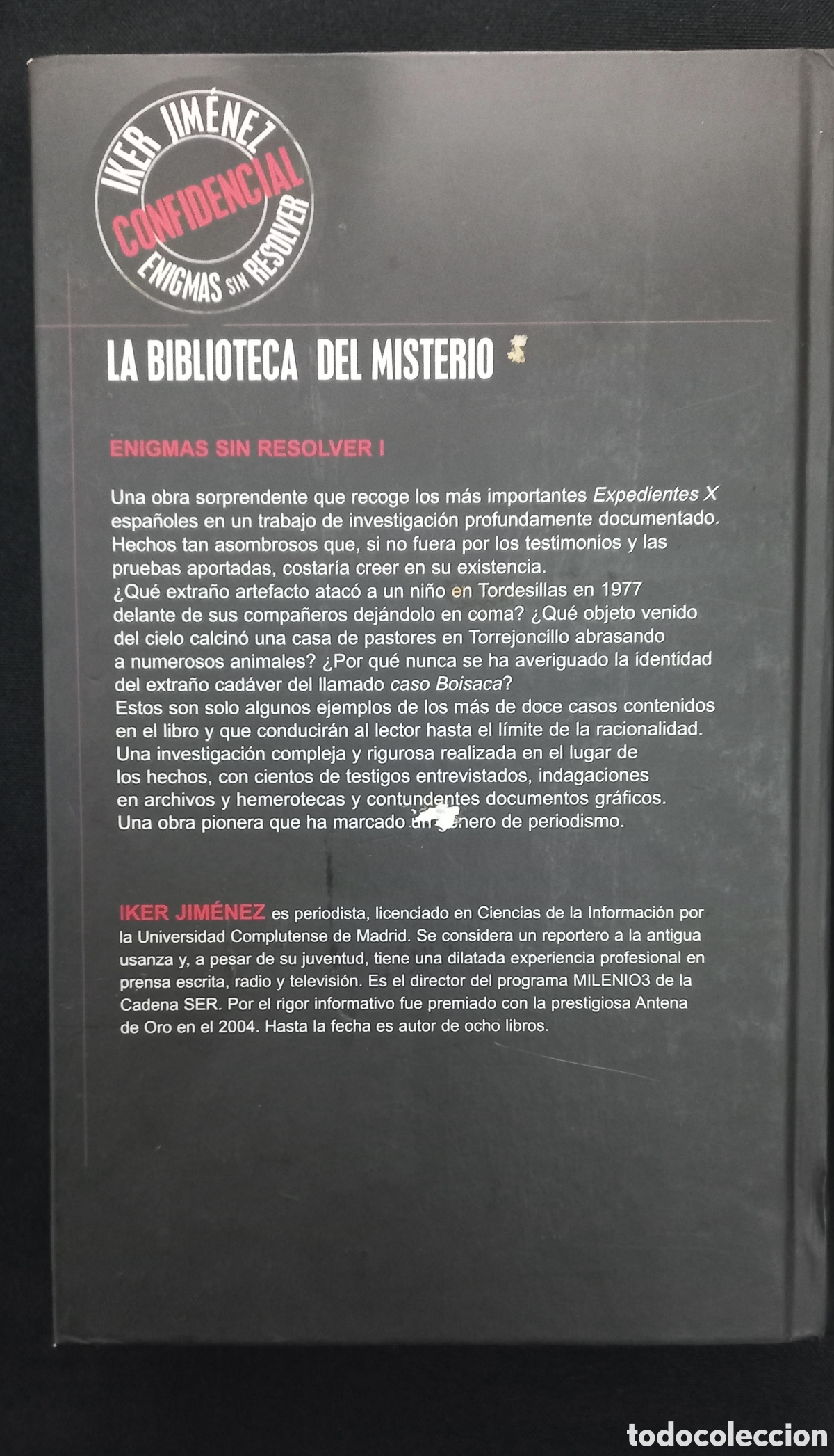 Libros de segunda mano: ENIGMAS SIN RESOLVER II.IKER JIMENEZ EDITORIAL EDAF - Foto 2