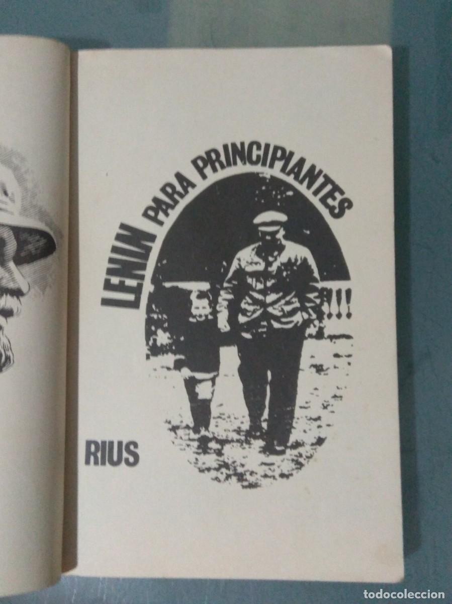 Libros de segunda mano: LENIN PARA PRINCIPIANTES - RIUS. - Foto 2