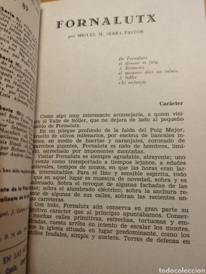 Libros de segunda mano: FORNALUTX (MIGUEL M. SERRA PASTOR) - Foto 8