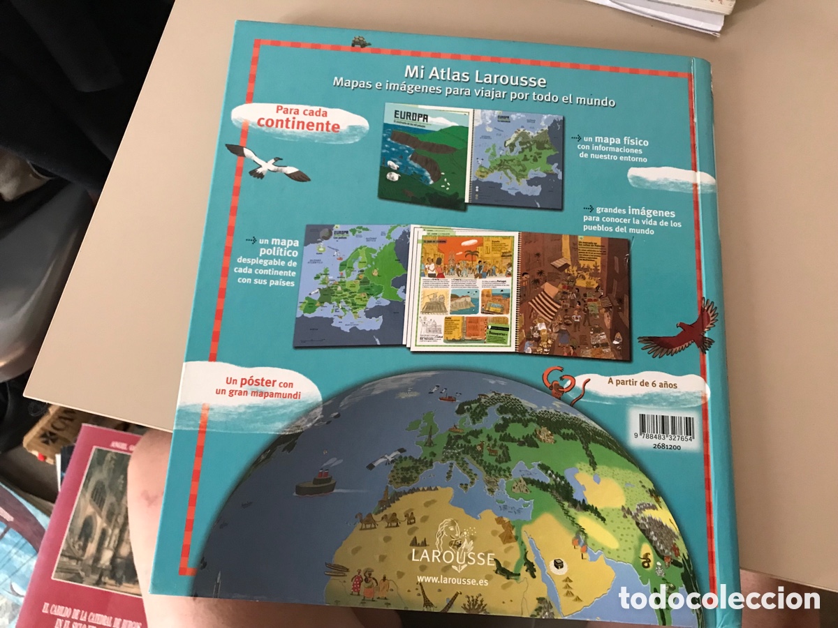 Libros de segunda mano: Mi Atlas. Larousse. Mapas. Beno&icirc;t Delalandre - Foto 3