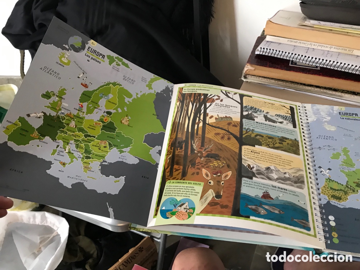 Libros de segunda mano: Mi Atlas. Larousse. Mapas. Beno&icirc;t Delalandre - Foto 5