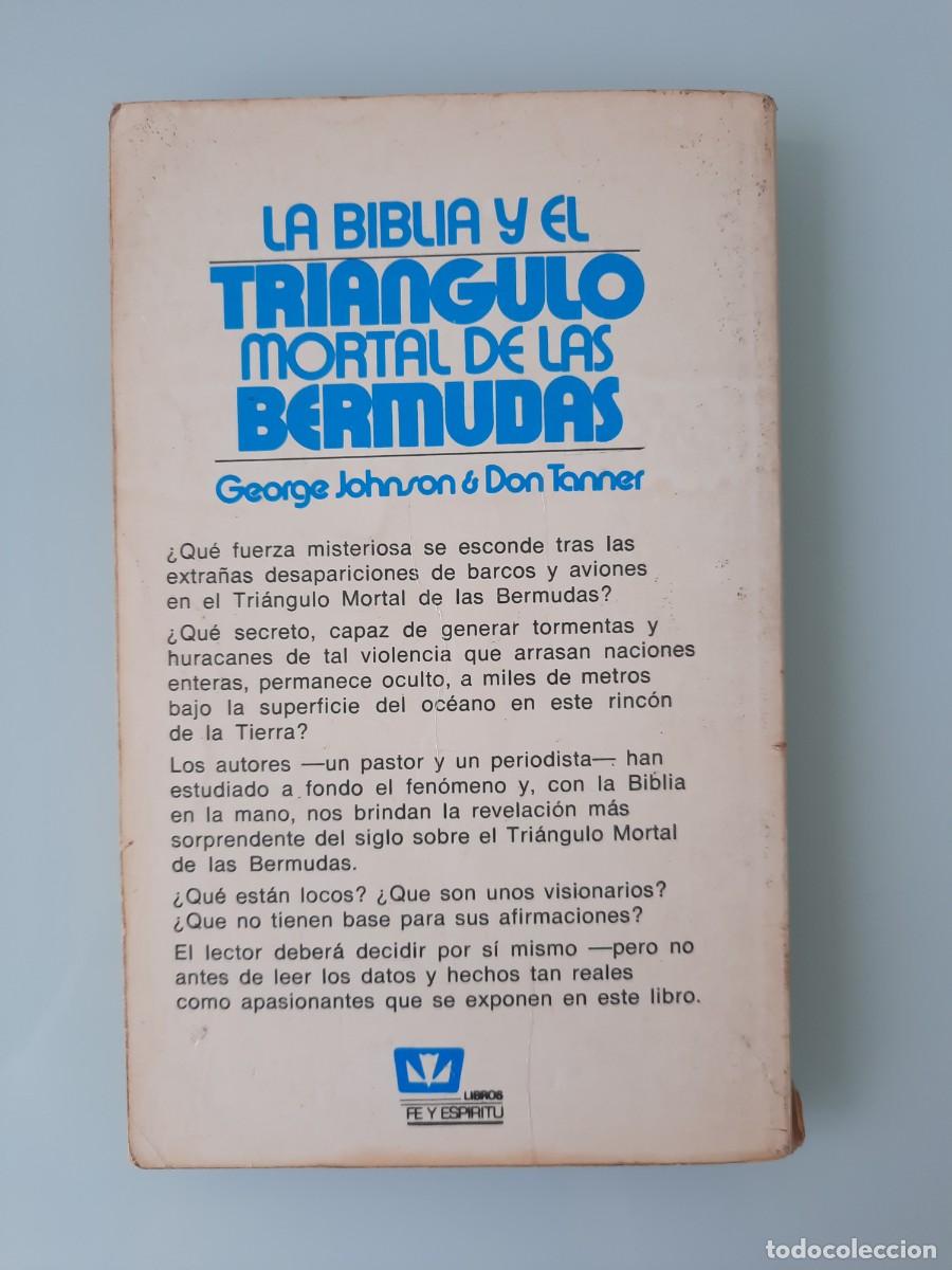 Libros de segunda mano: La biblia y el Triangulo mortal de las Bermudas - Foto 2