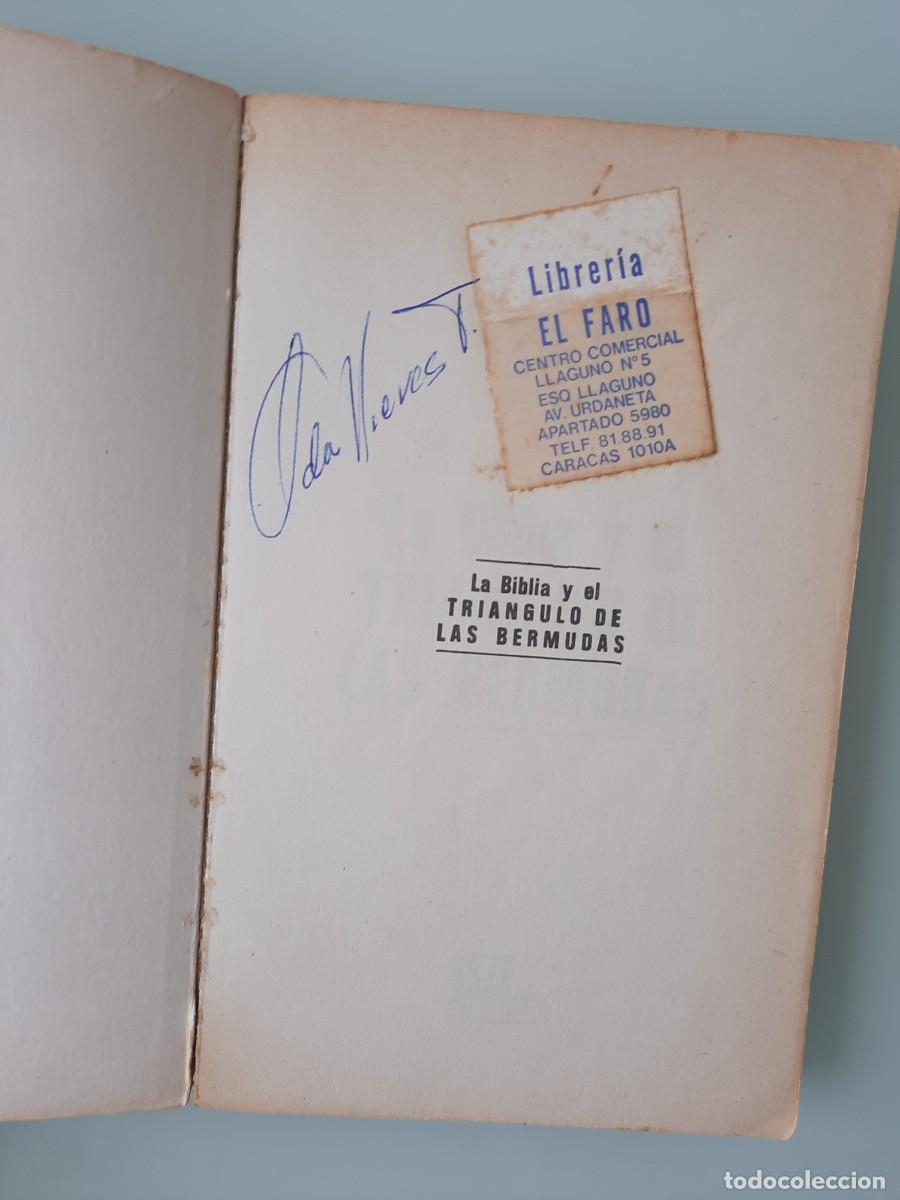 Libros de segunda mano: La biblia y el Triangulo mortal de las Bermudas - Foto 4