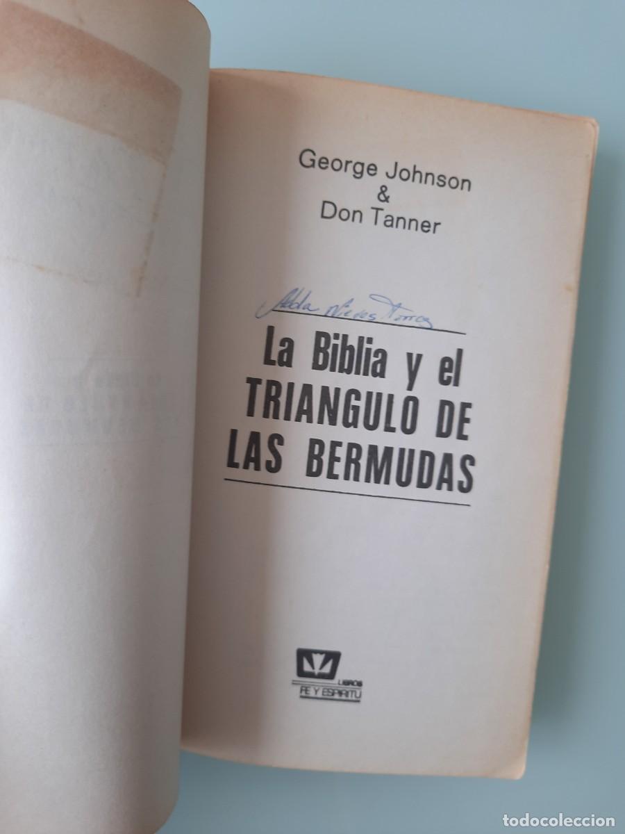 Libros de segunda mano: La biblia y el Triangulo mortal de las Bermudas - Foto 5