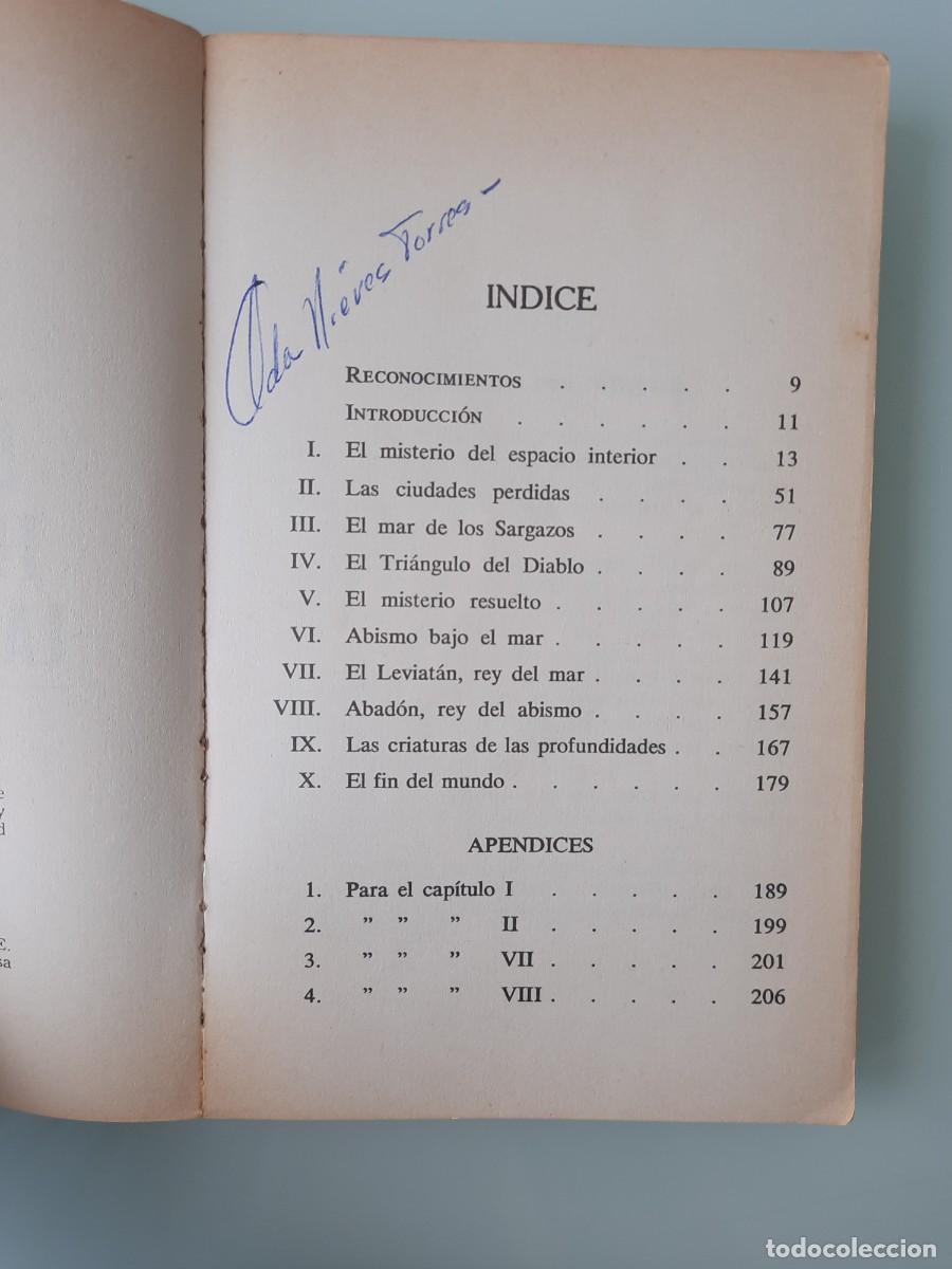 Libros de segunda mano: La biblia y el Triangulo mortal de las Bermudas - Foto 7
