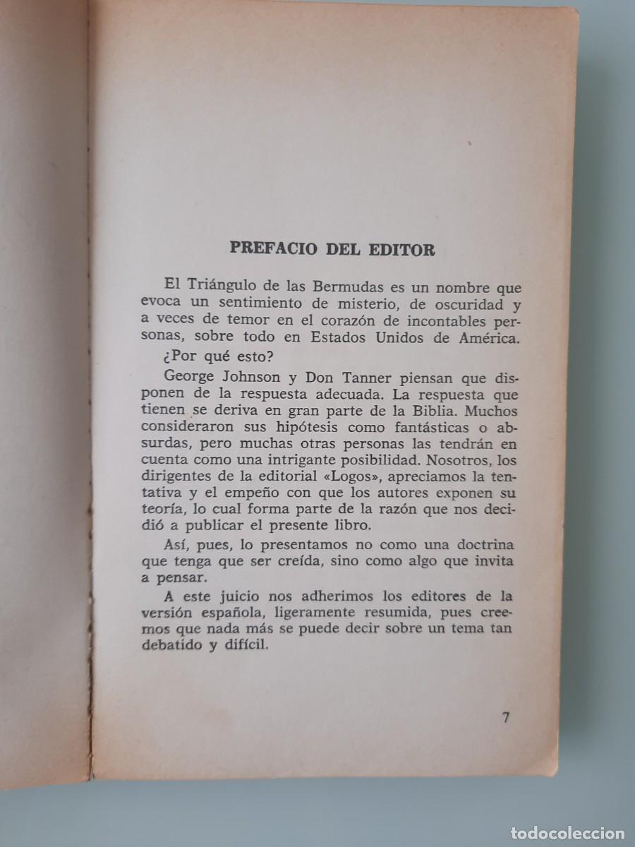 Libros de segunda mano: La biblia y el Triangulo mortal de las Bermudas - Foto 8